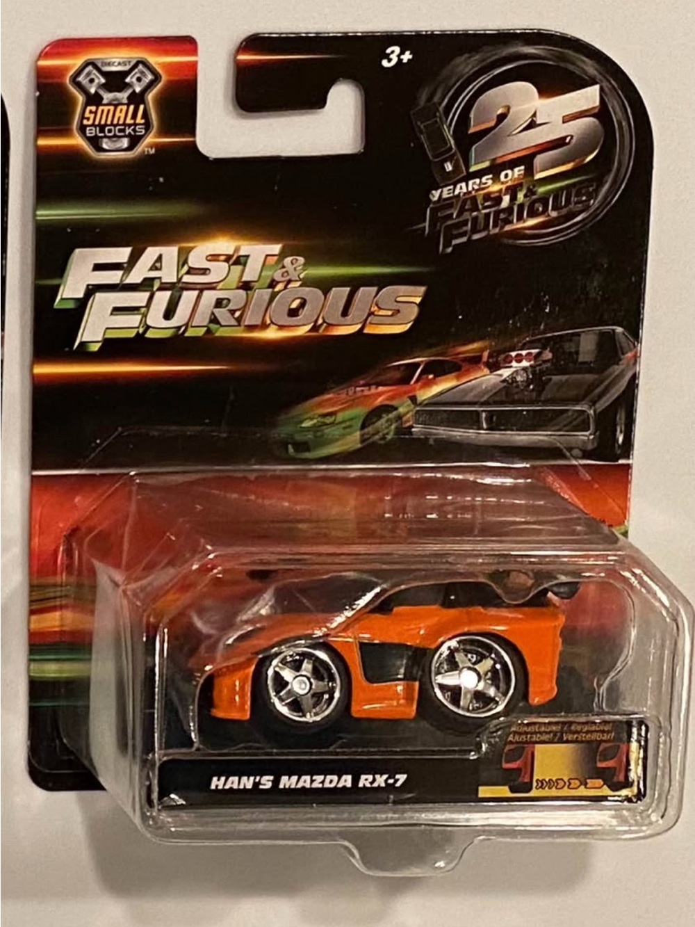 Jada toys fast & furious Han's Mazda RX-7 Kids Toy Car -